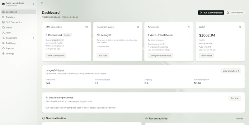 Translately screenshot 2