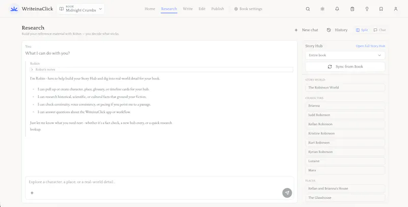 WriteinaClick screenshot 4