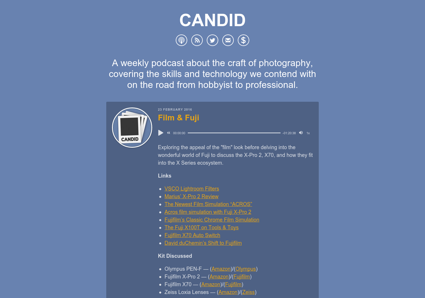 Candid #2: Film & Fuji gallery image