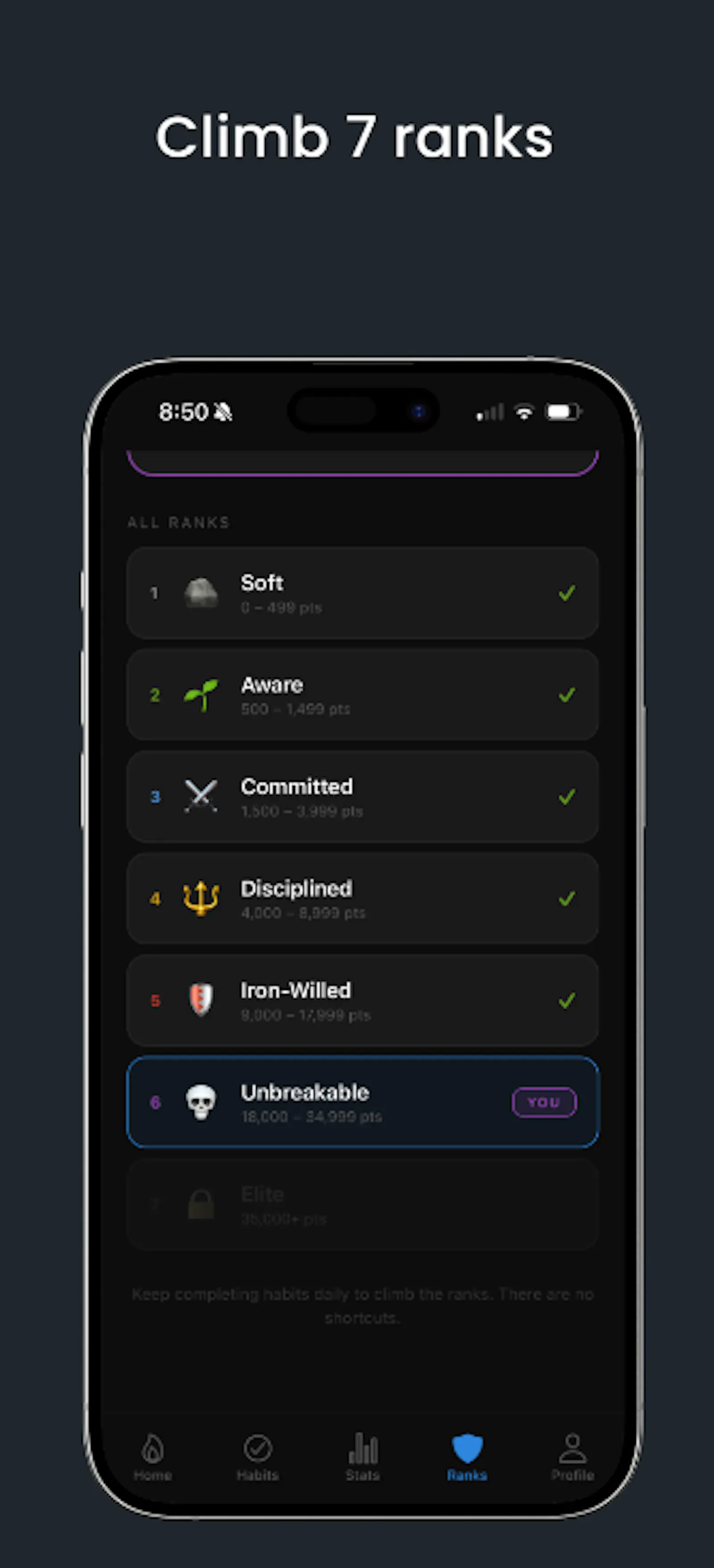 Ascend: Discipline & Habits screenshot 3