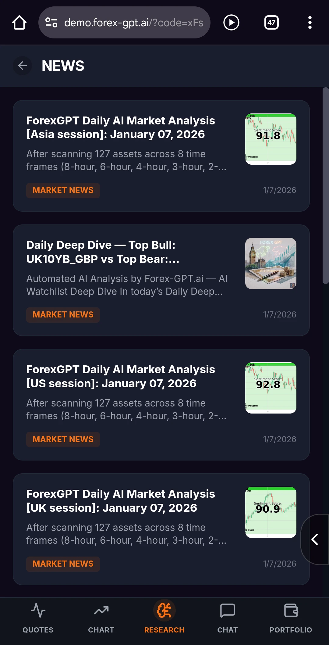 ForexGPT® Voice/Chat controlled trading screenshot 9