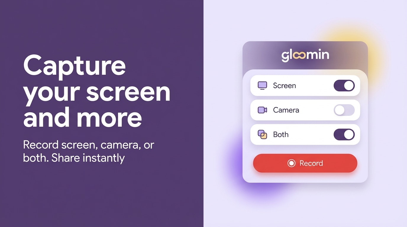Gloomin - Screenshot 2 showing product features and functionality