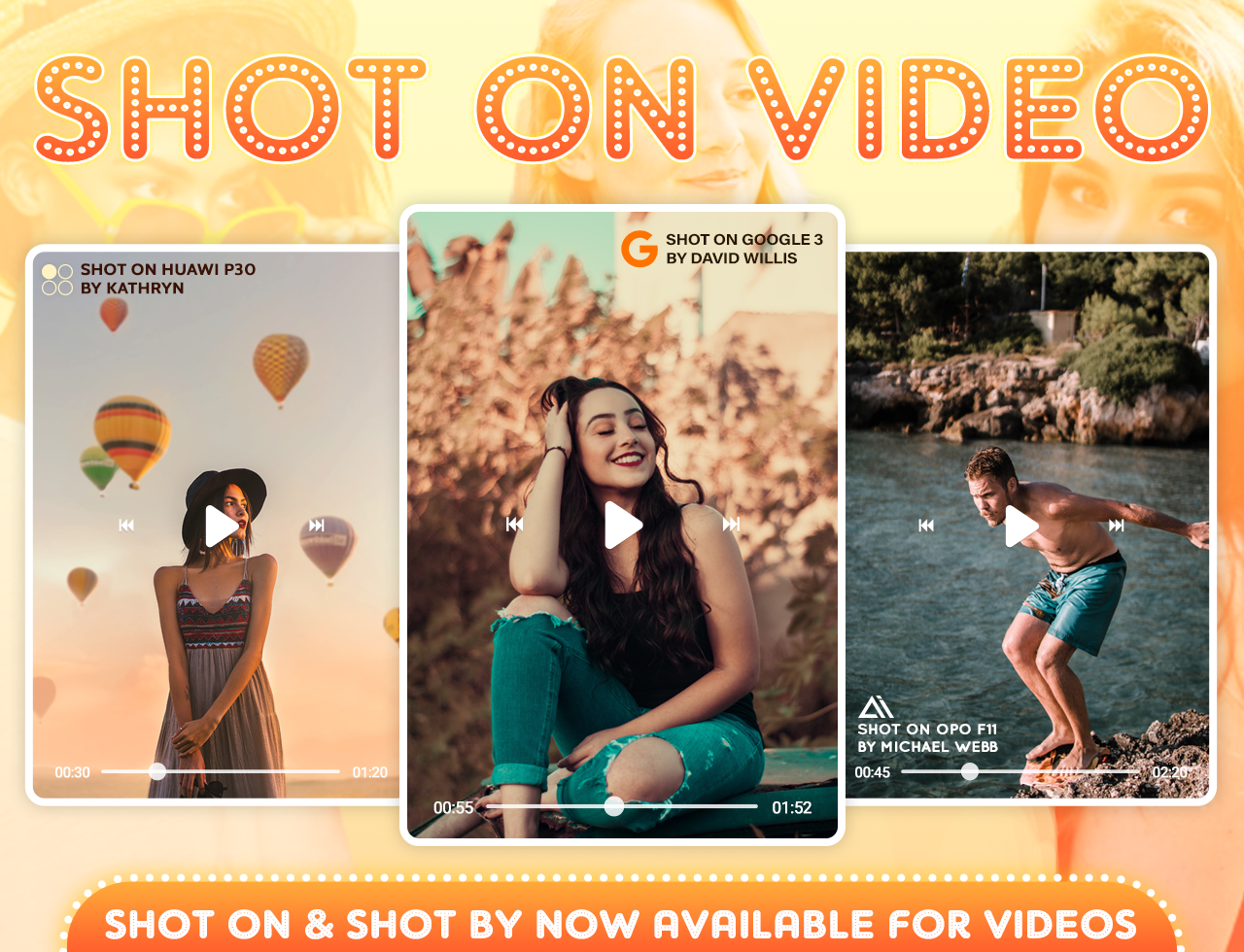 ShotOn Video Stamp Camera & Gallery