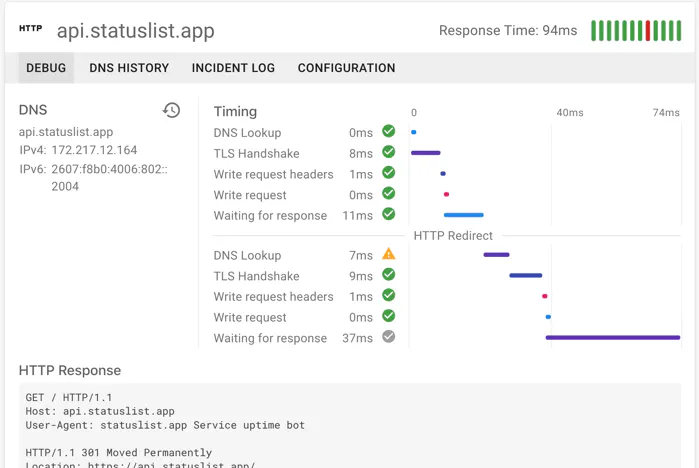 Status List gallery image
