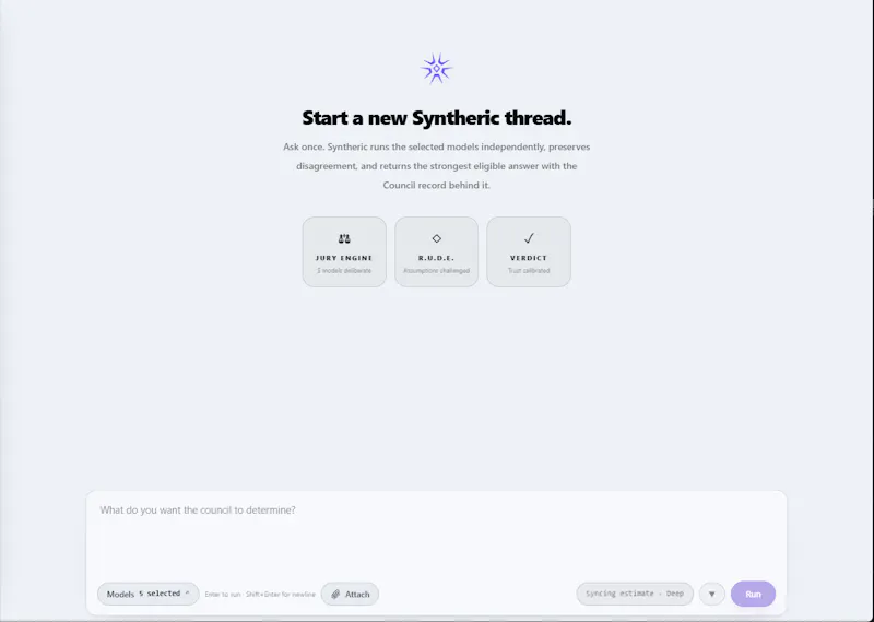 Syntheric screenshot 2