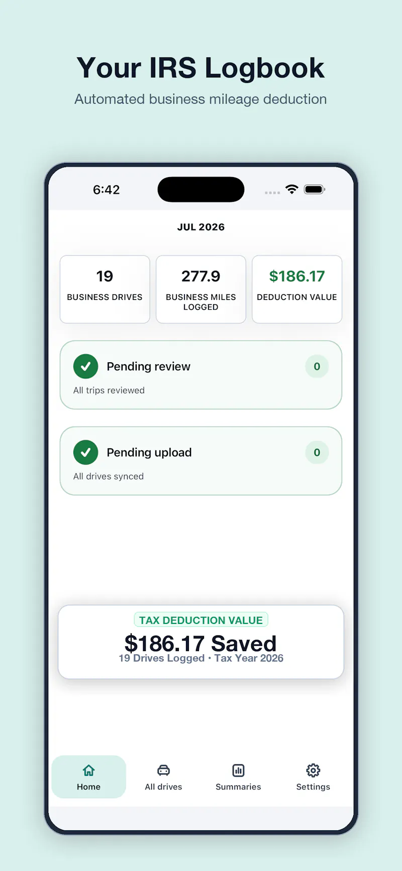 MileClerk: Auto Mile Tracker screenshot 4