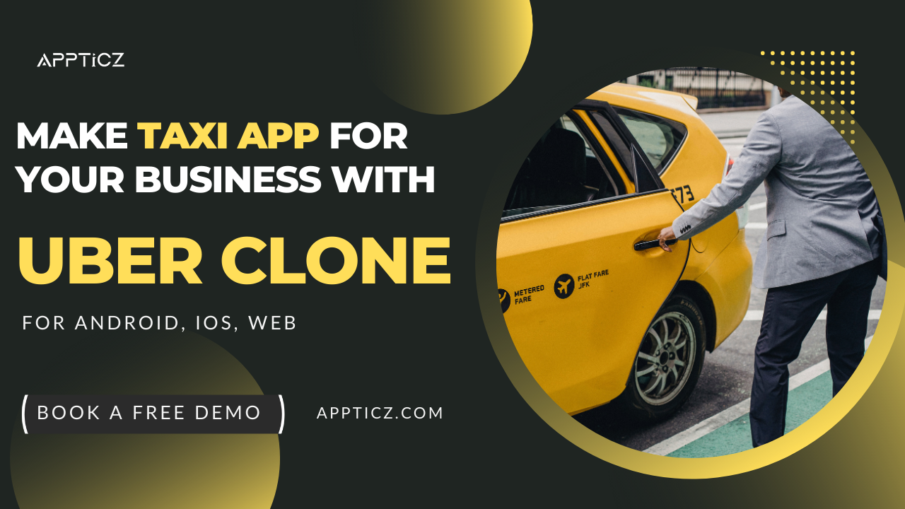 Solution d'application de réservation de taxi préparée media 2