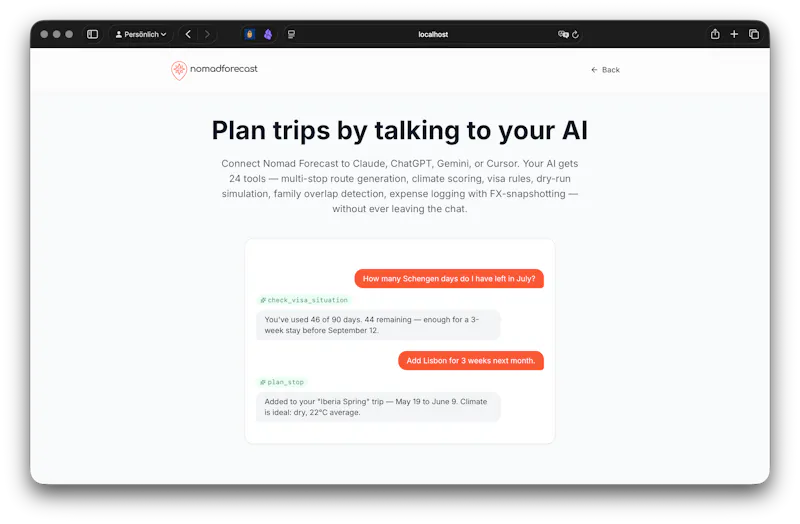 Nomadforecast screenshot 3