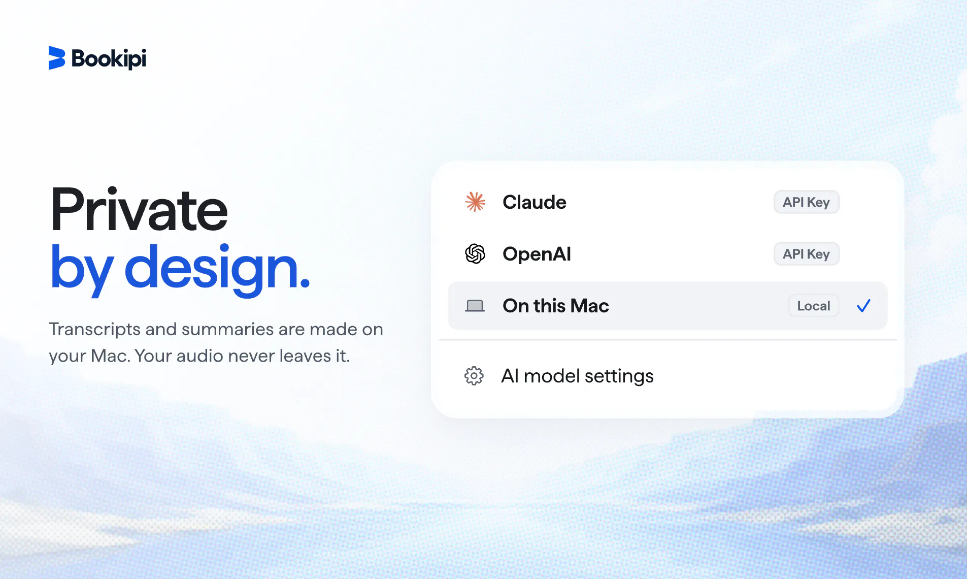 Free and private AI Notetaker screenshot 2