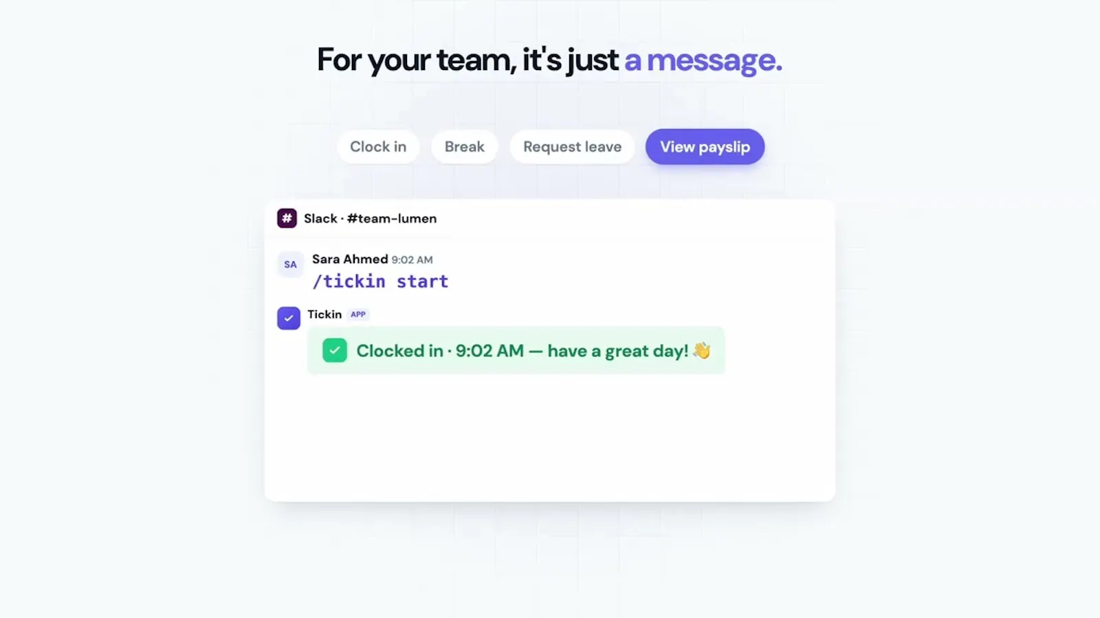 Tickin screenshot 1 (video preview)