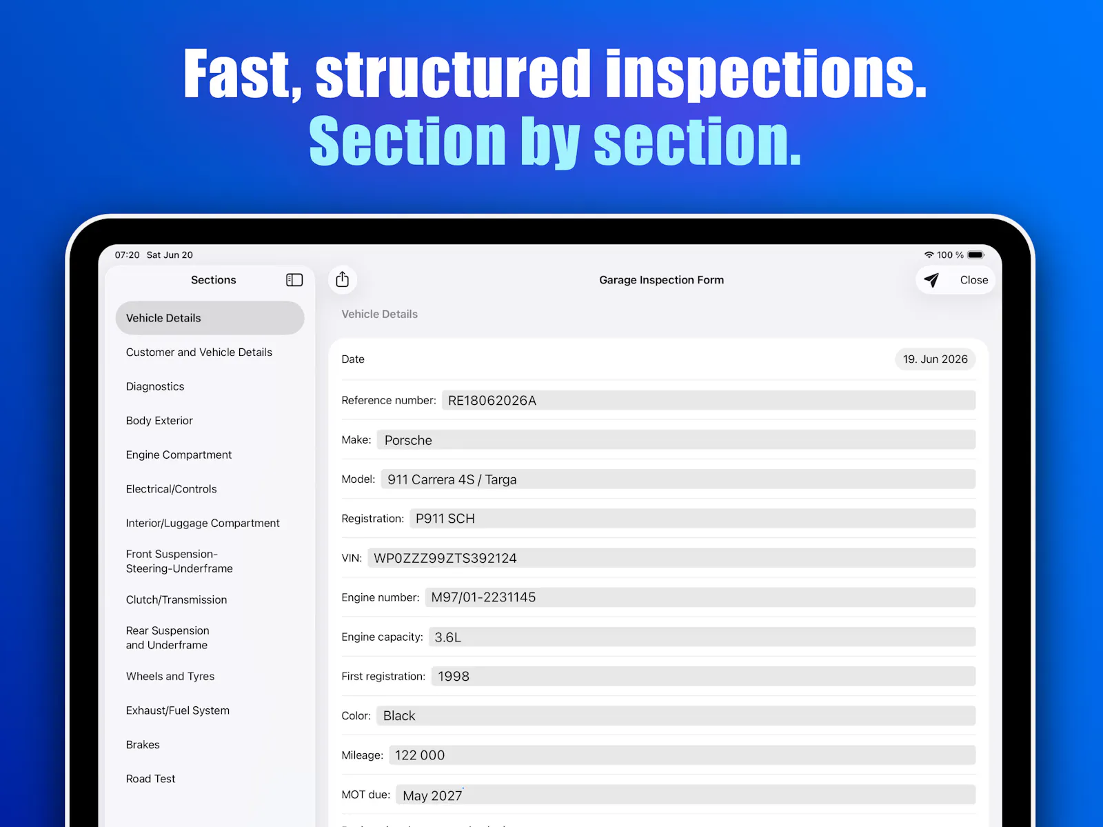 iPad Inspection App for Small Businesses screenshot 3