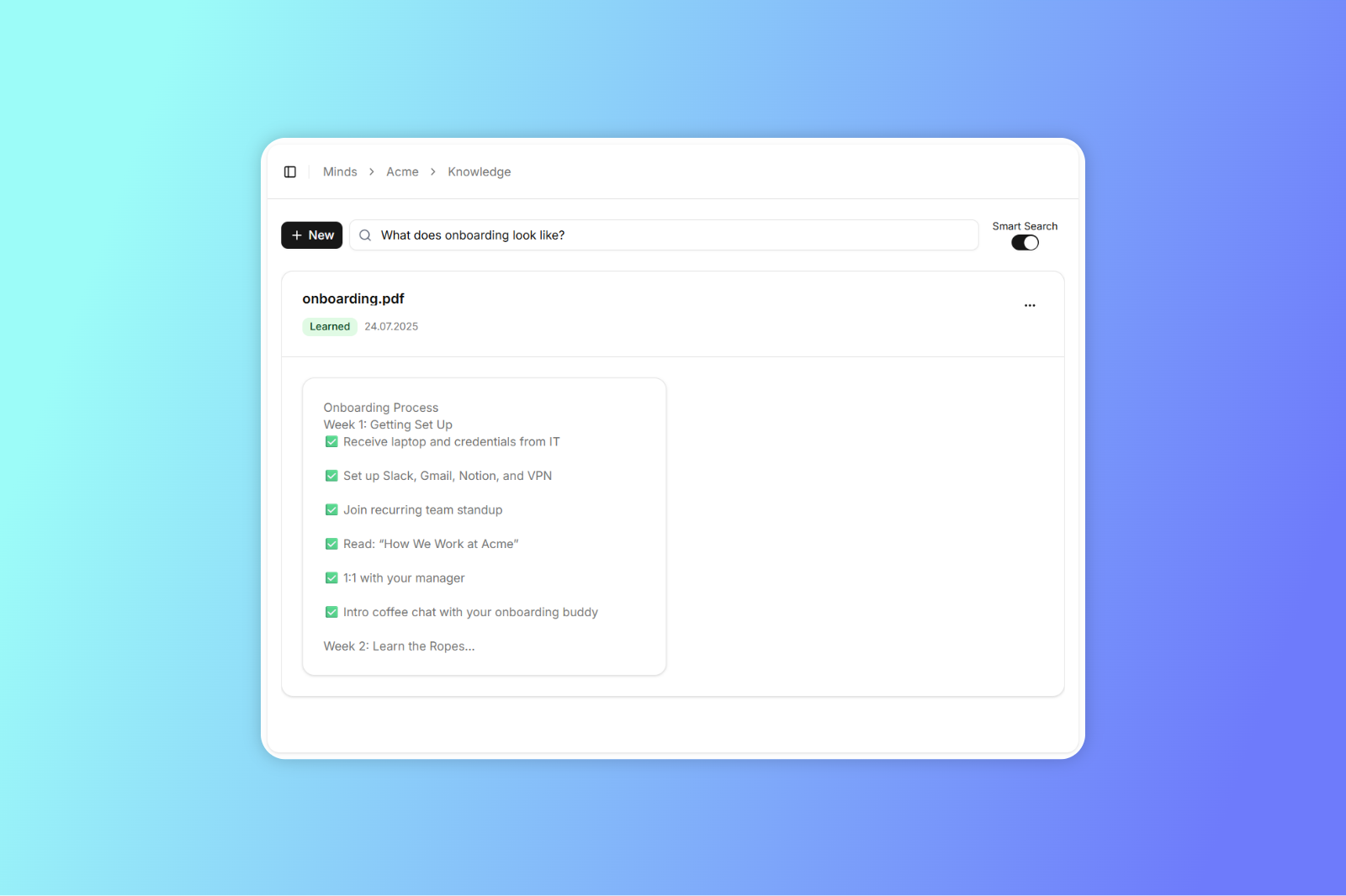 Unsolomind - Trasforma qualsiasi PDF in un'intelligenza artificiale che risponde alle domande 24/7 media 3