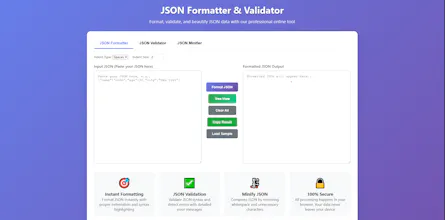 JSON Formatter Online gallery image