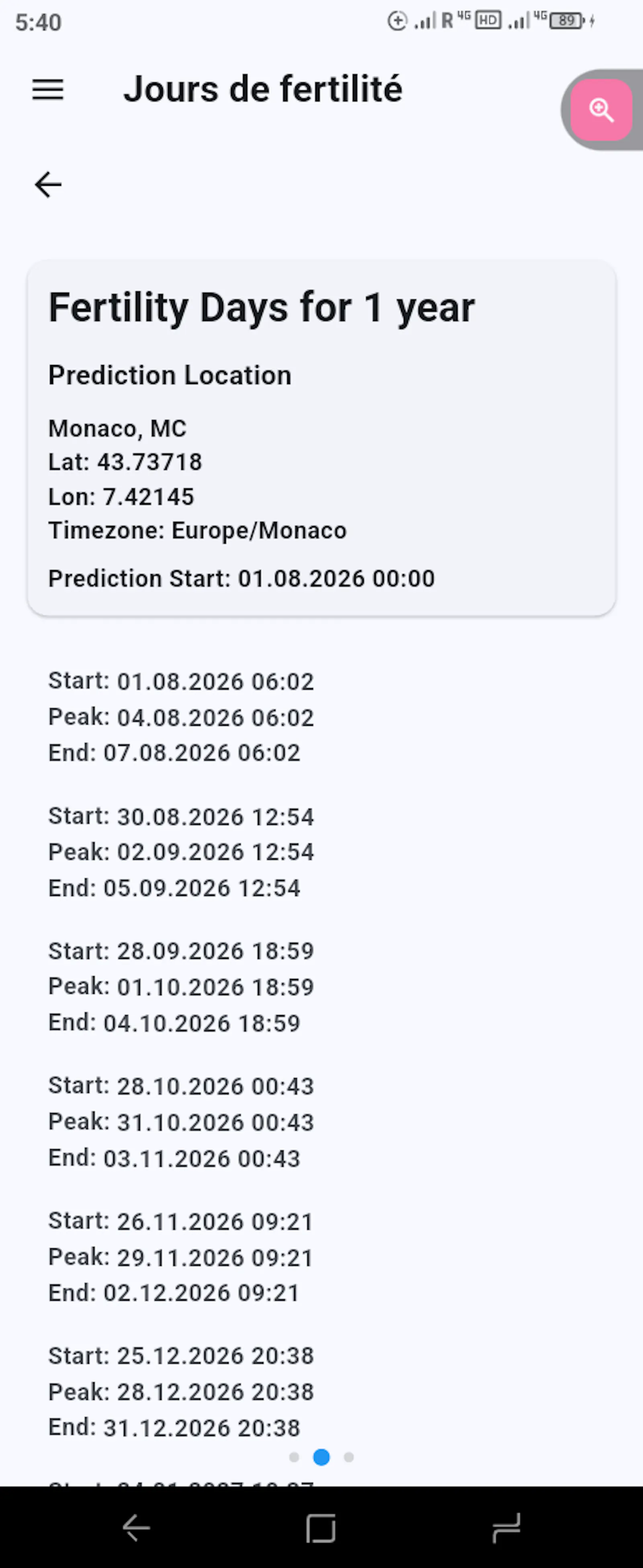 Rockim Predictor ® screenshot 3