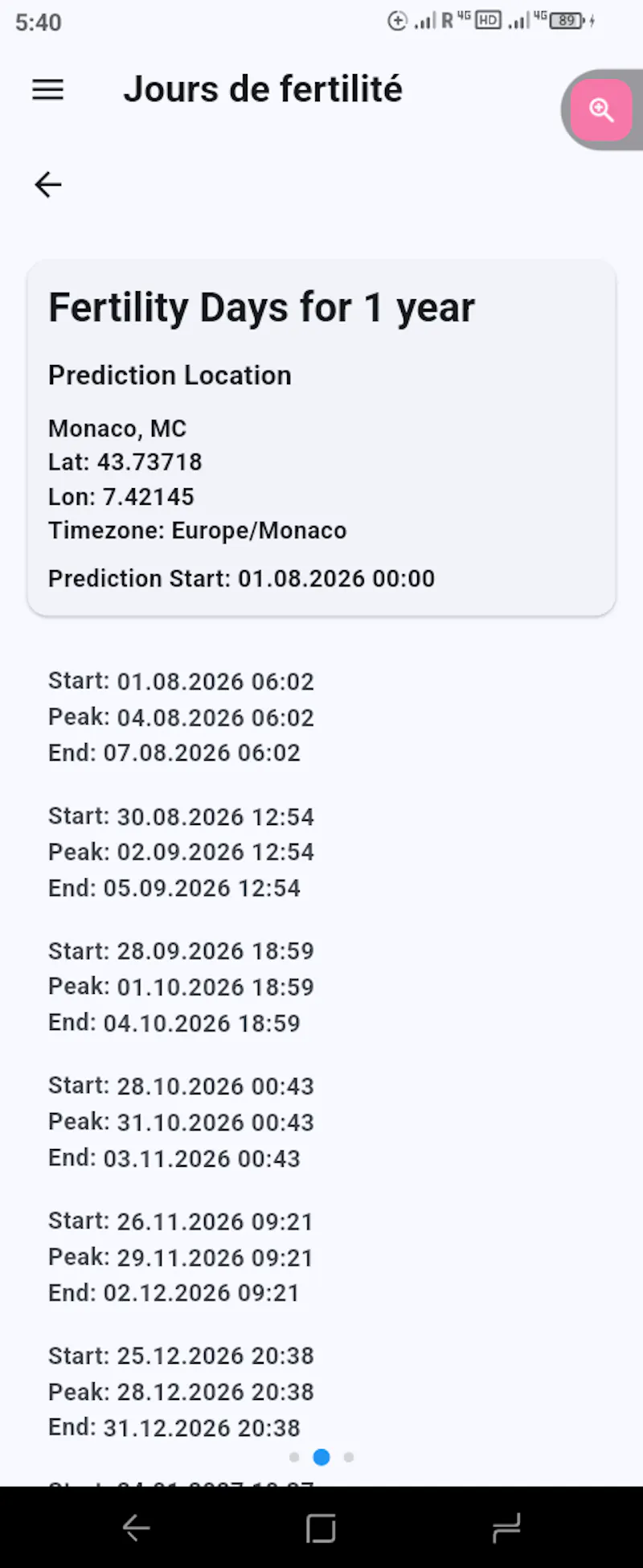 Rockim Predictor ® screenshot 3