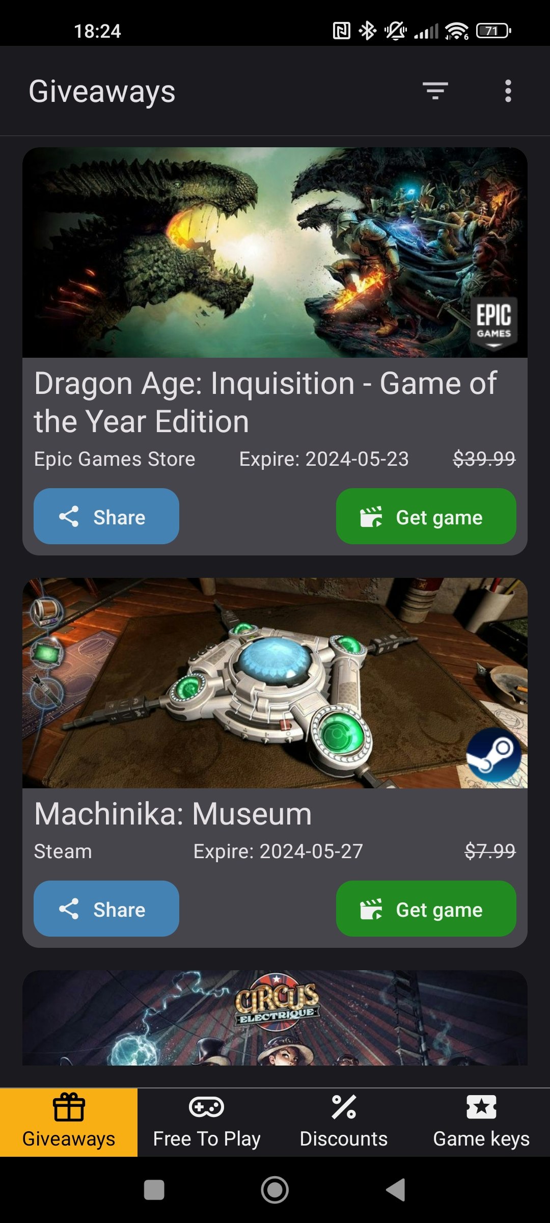Gratis spel deals radar media 1