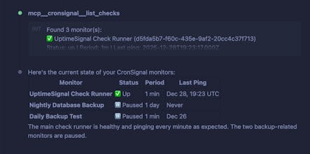 CronSignal gallery image