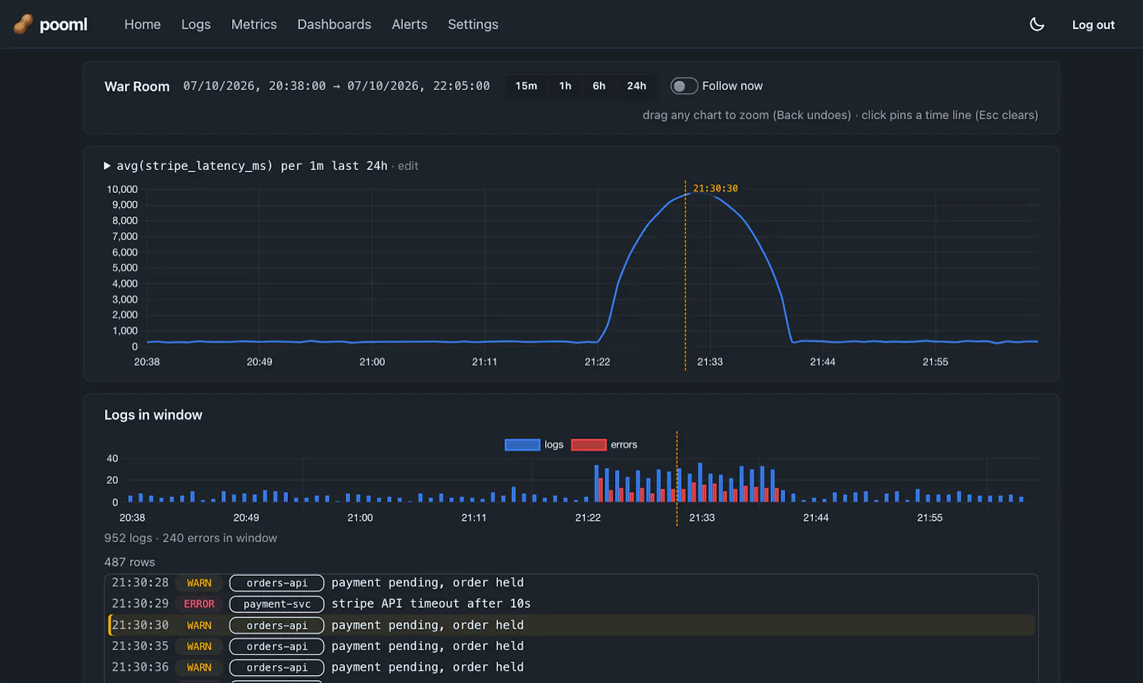 pooml (Poor Man's Logger) screenshot 5