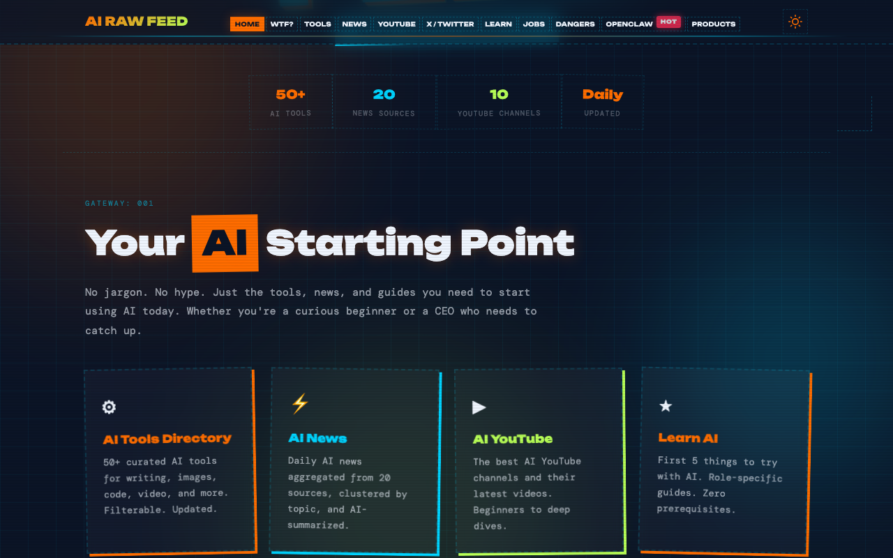 AI Raw Feed gallery image