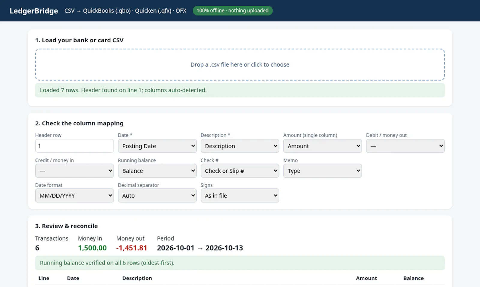 LedgerBridge screenshot 3
