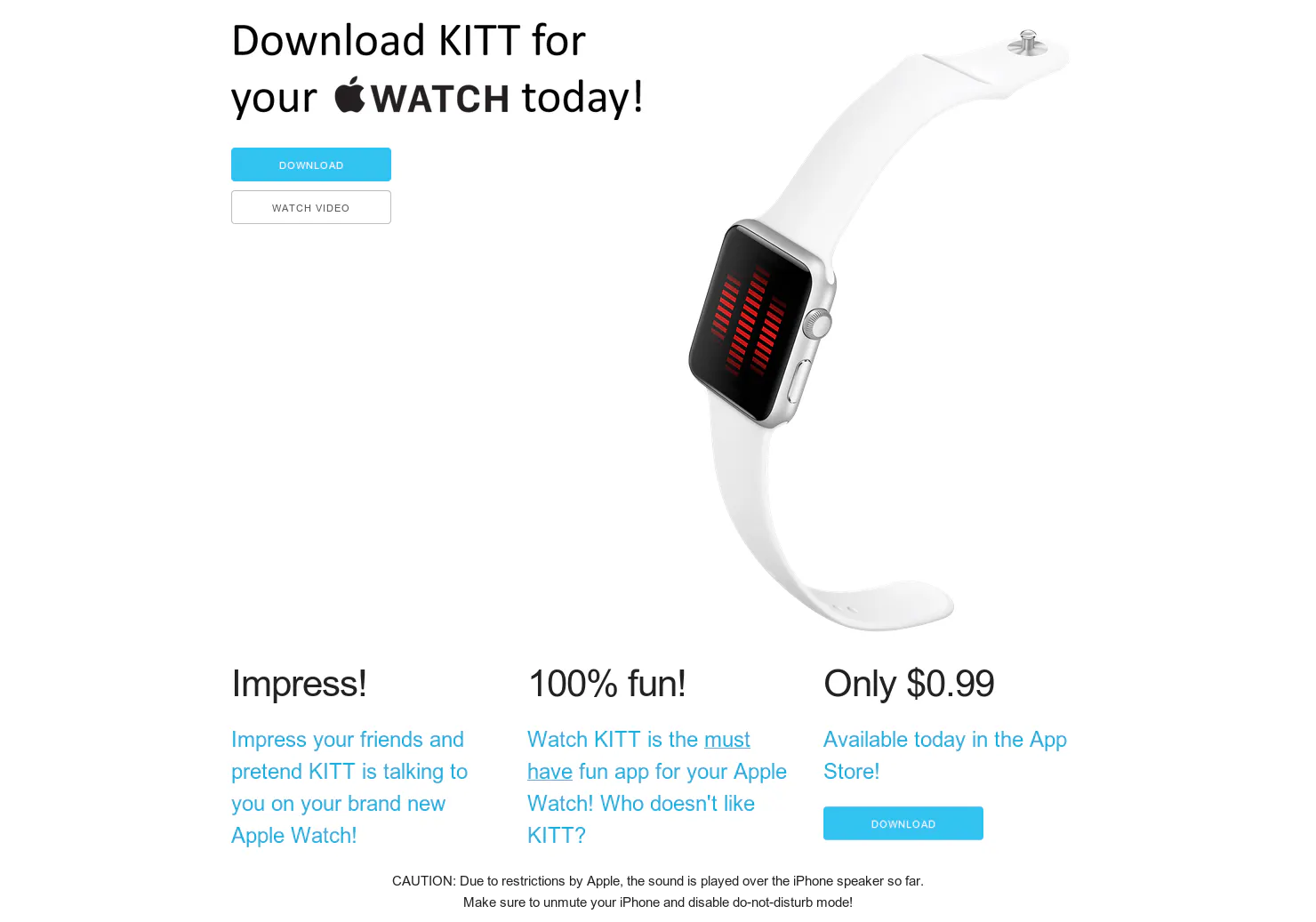 KITT for your wrist