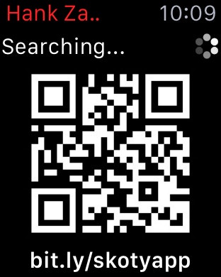 Skoty - Beam your Contact Card from your Watch or iPhone