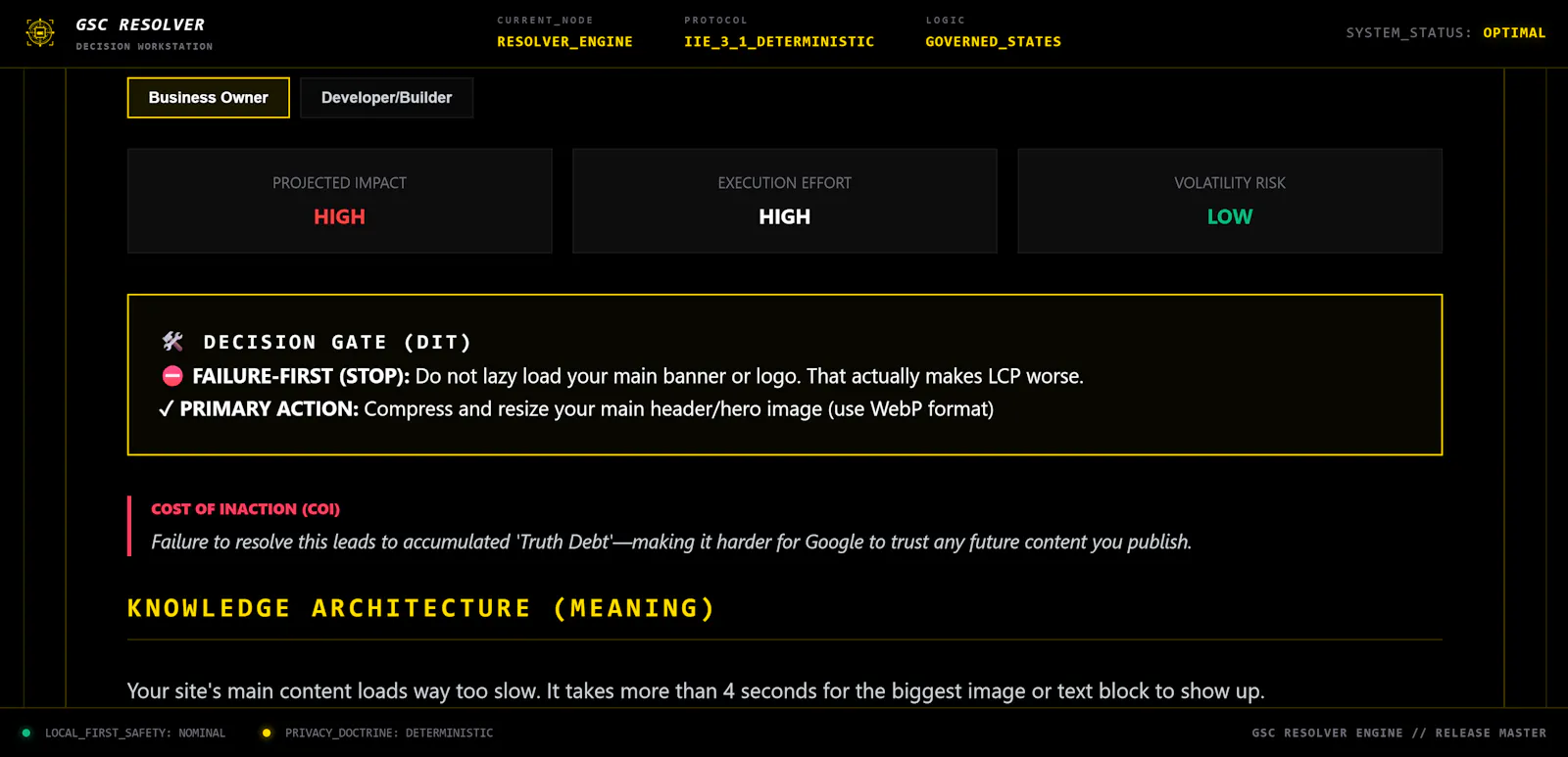 GSC Resolver Engine screenshot 3