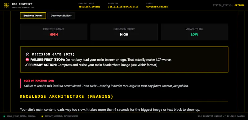 GSC Resolver Engine screenshot 3