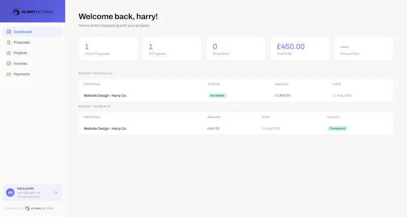 Client Octopus screenshot 2