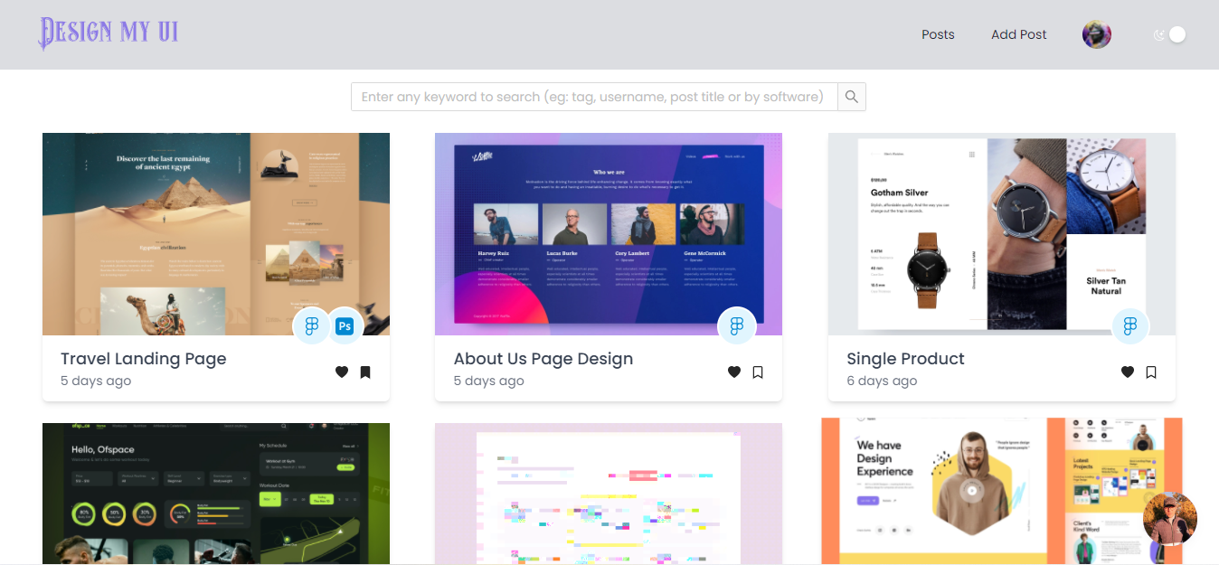 Design my ui gallery image