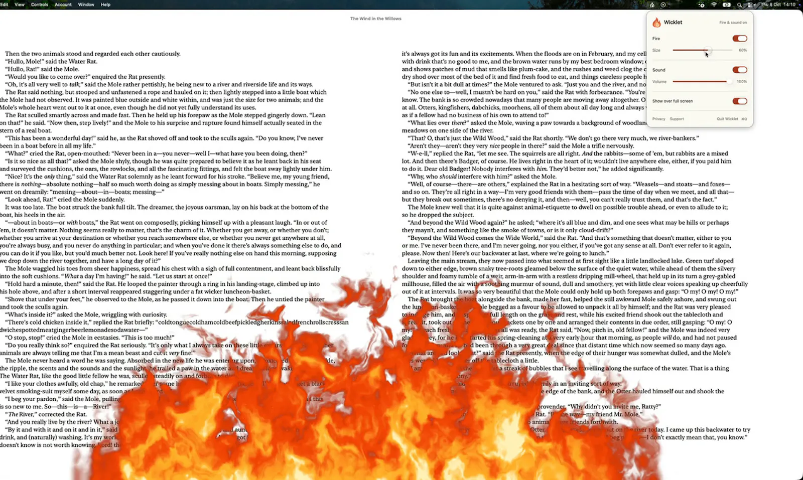 Wicklet screenshot 3