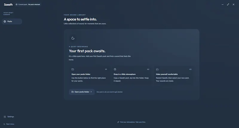 Saesth screenshot 2