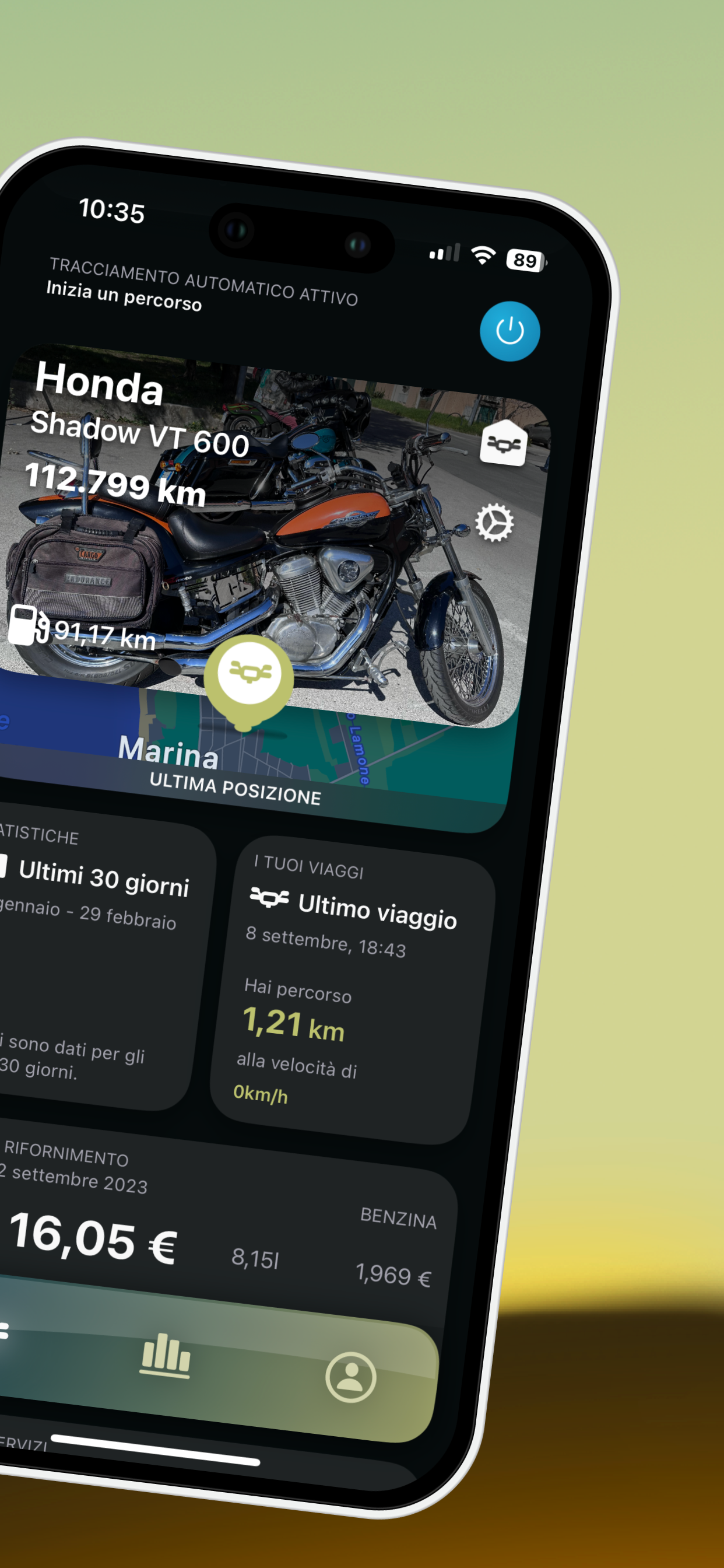 ridelog - バイクライドトラッカー、コストと消費を管理します。メディア3