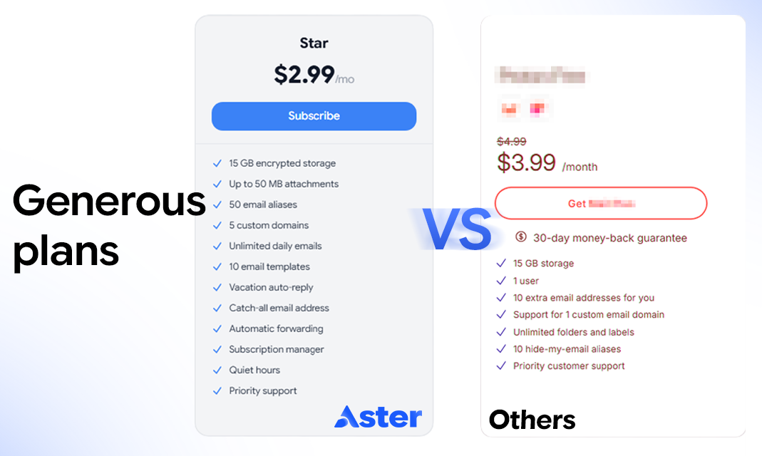 Aster Mail gallery image