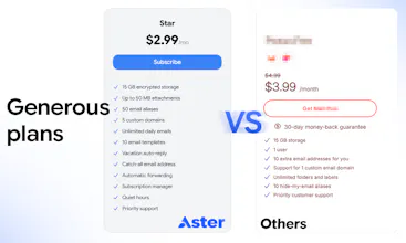 Aster Mail gallery image