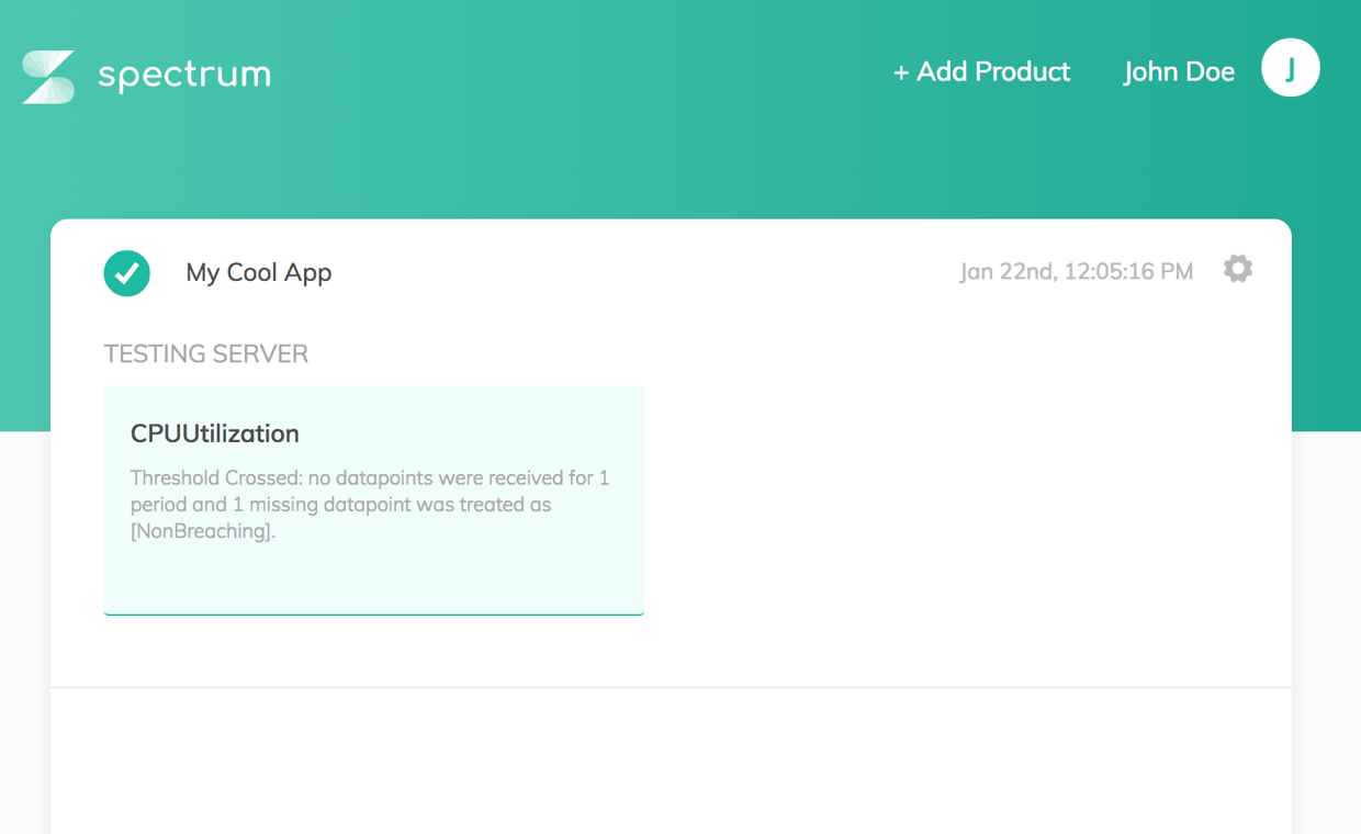 Spectrum for AWS CloudWatch gallery image