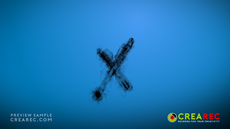 Ink Alphabet Animated stock footage text gallery image
