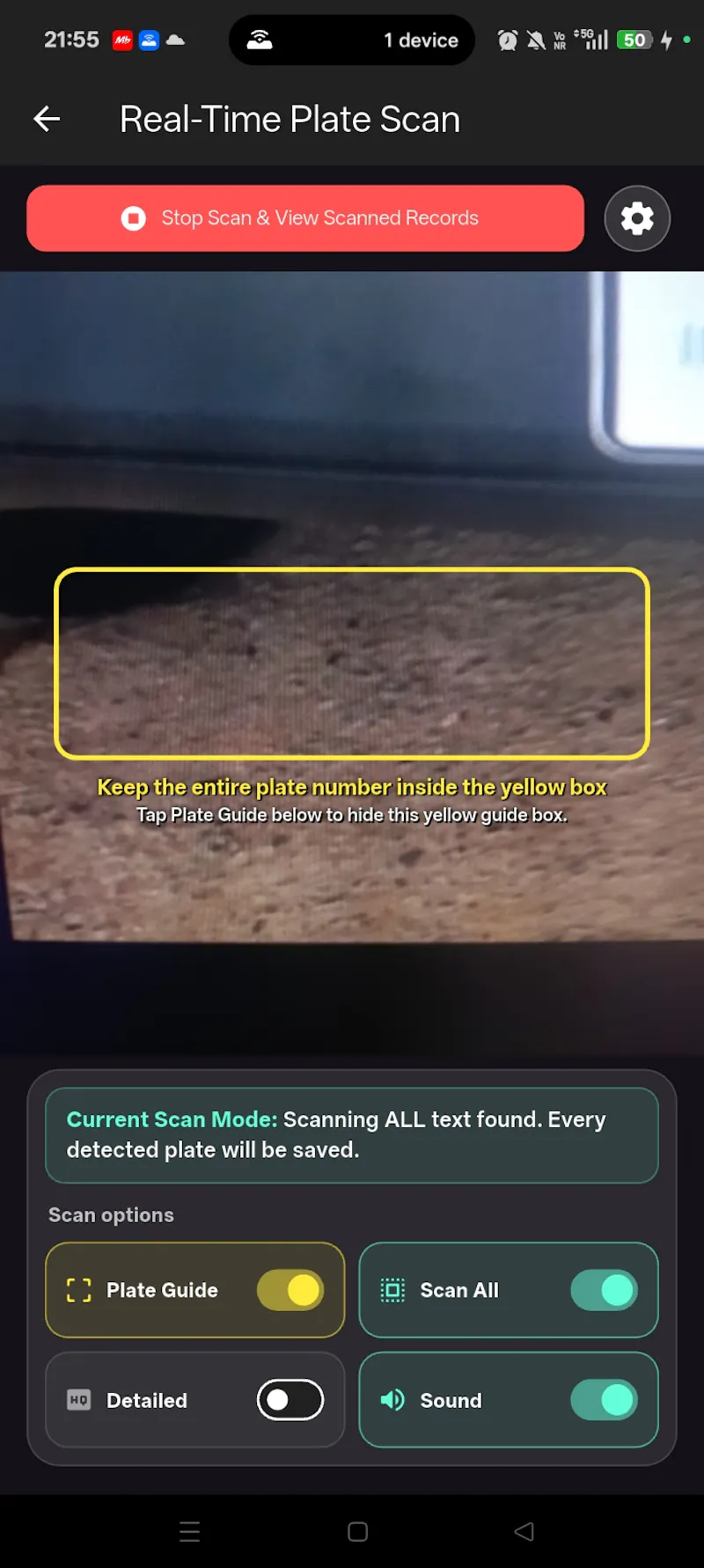 Vehicle Plate Scanner screenshot 4