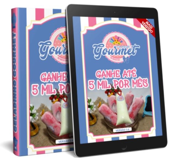 Ebook Receitas de Geladinhos Gourmet