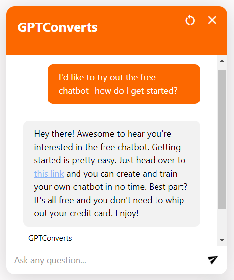 Média Gptconverts - Convertir les visiteurs du site Web avec un chatbot alimenté par le chatpt. 4