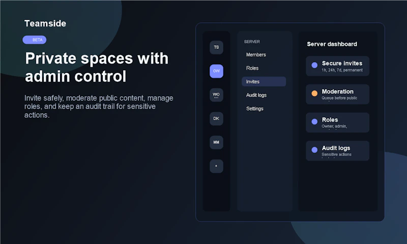 Teamside screenshot 3