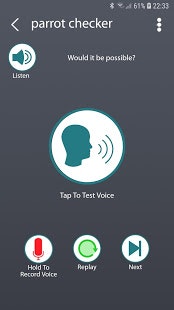 Free English Speaking App-Parrot Checker gallery image