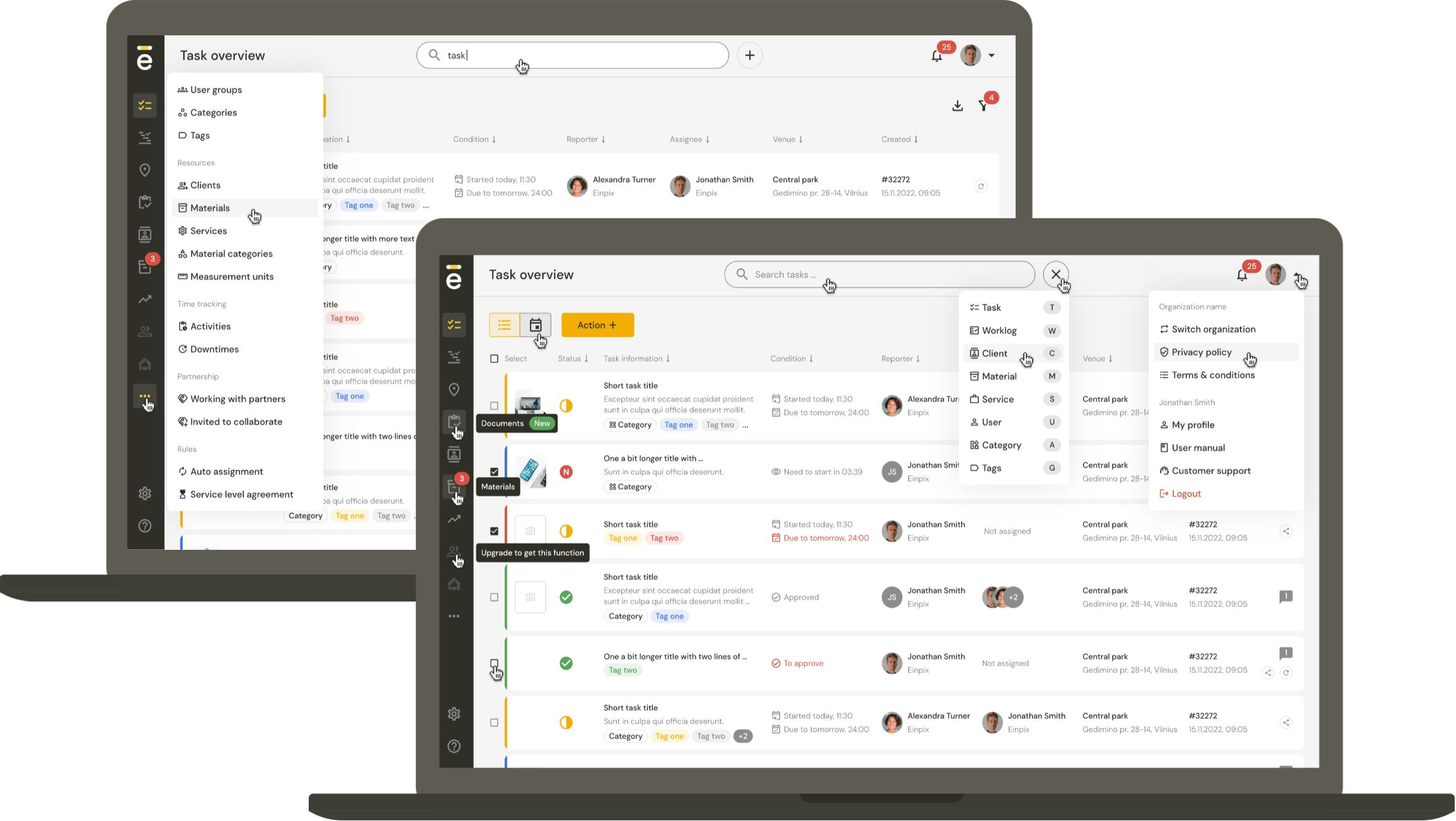 Einpix - Main product screenshot demonstrating key features and user interface