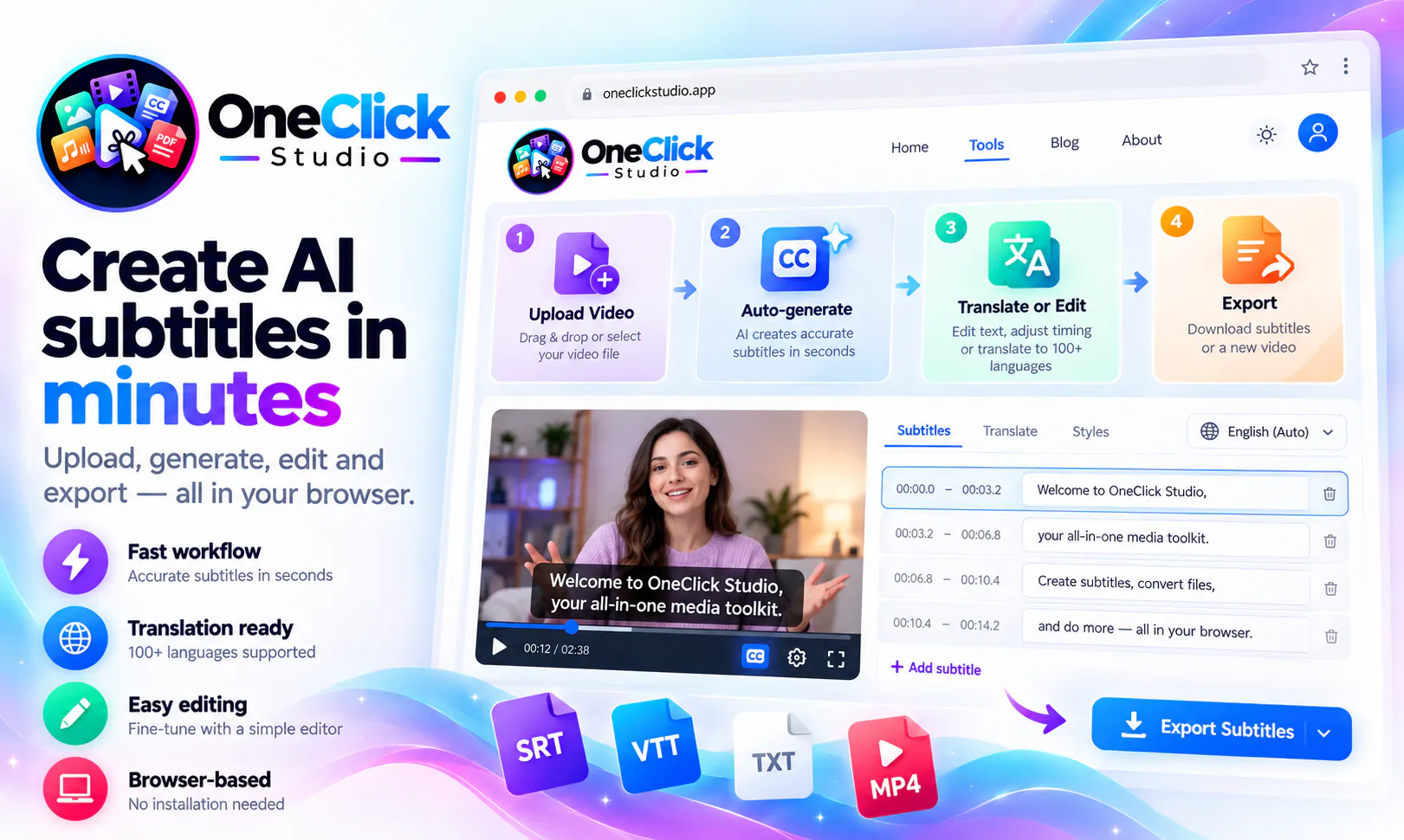 OneClick Studio gallery image