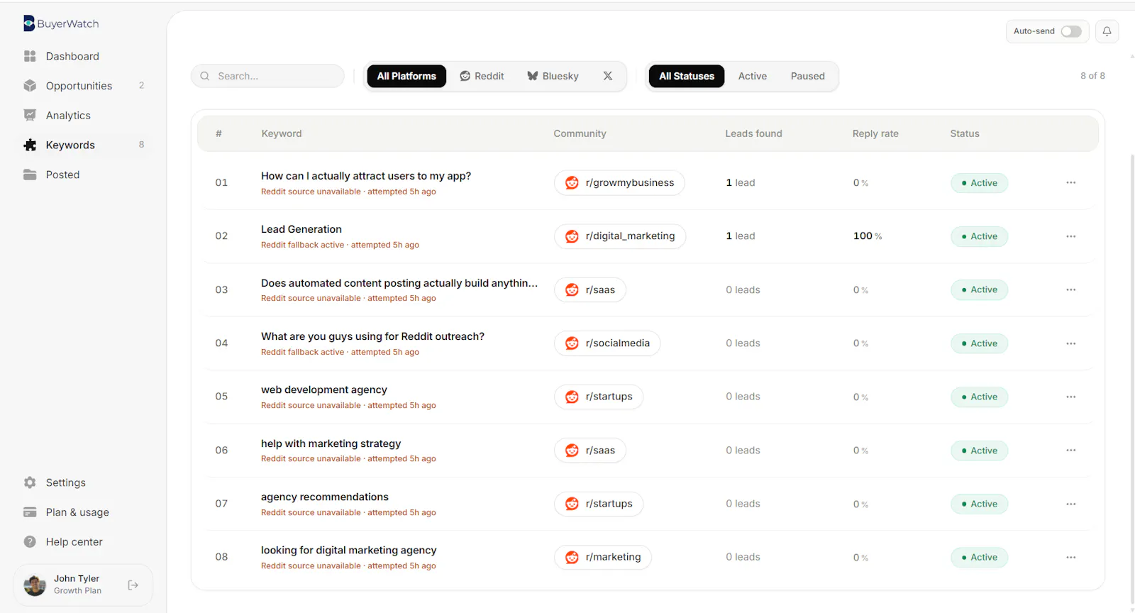 BuyerWatch screenshot 5