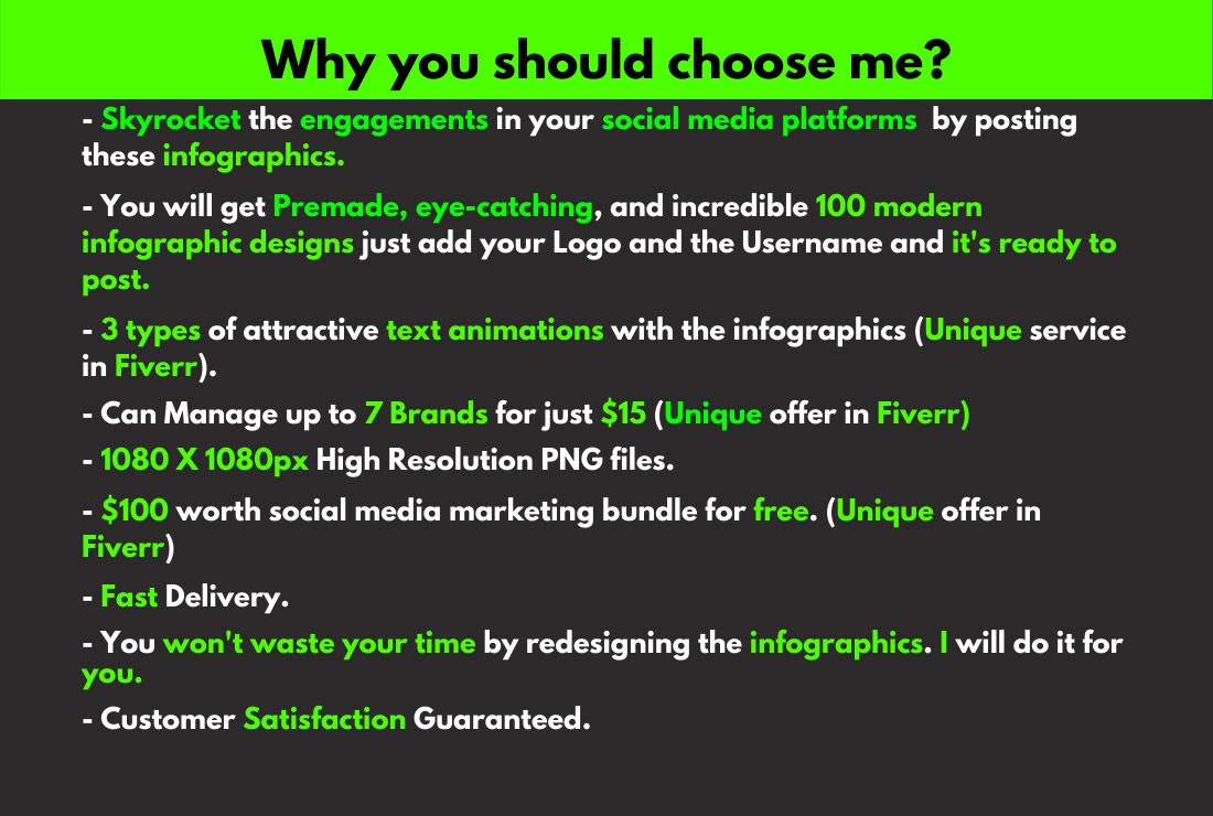 100 Business Infographics + Free Offer gallery image