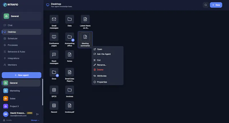 Intrafio screenshot 3