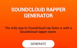 SoundCloud Rapper Generator media 2