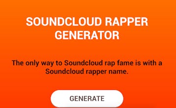 Soundcloud Rapper Generator Generate Your Soundcloud Rapper Name