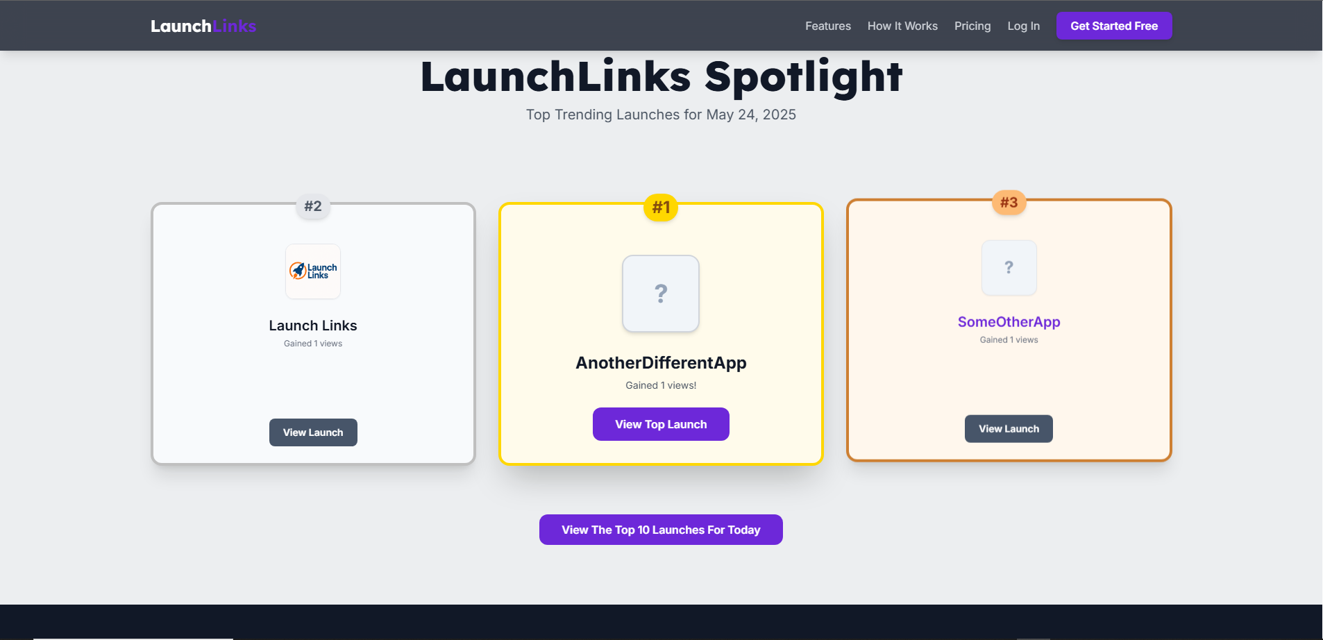 LaunchLinks - Güzel ve birleşik bir lansman sayfası oluşturun. medya 2